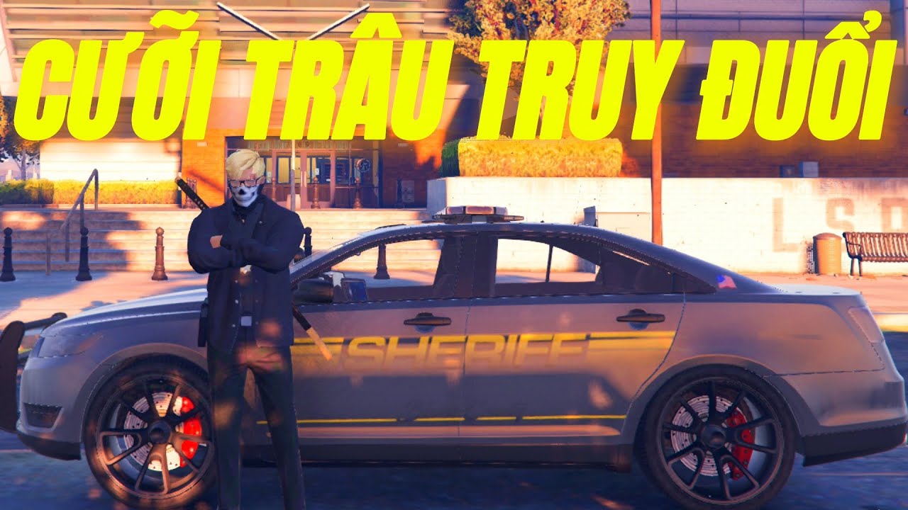 (GTA5 - LET'S RP) SĨ QUAN 913 LẦN ĐẦU CƯỠI TRÂU ĐI TRUY ĐUỔI TỘI PHẠM