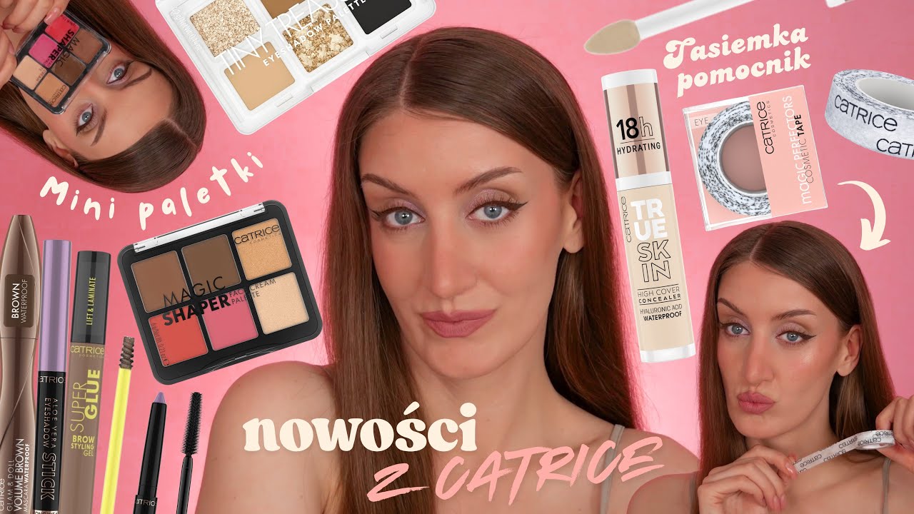 TESTUJĘ NOWOŚCI CATRICE - paletki idealne do podróży, dobry korektor i rozczarowujący żel do brwi 😭