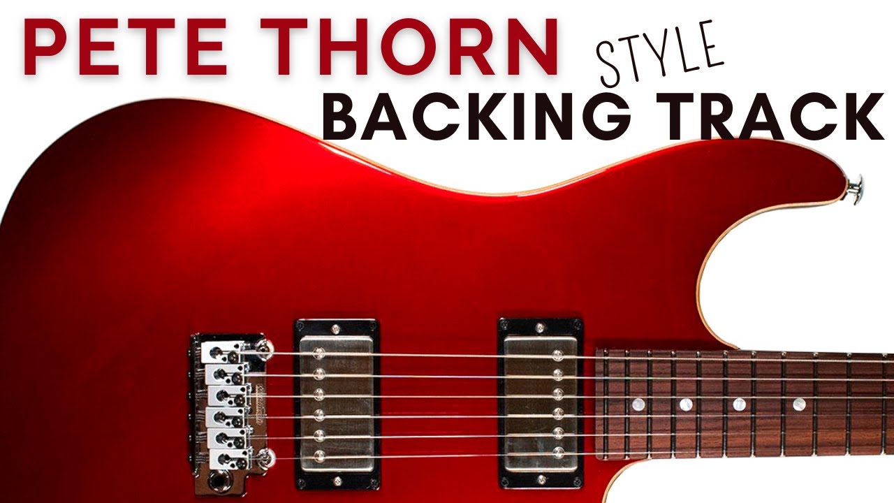 PETE THORN Guitar Instrumental Jam Track in D Minor