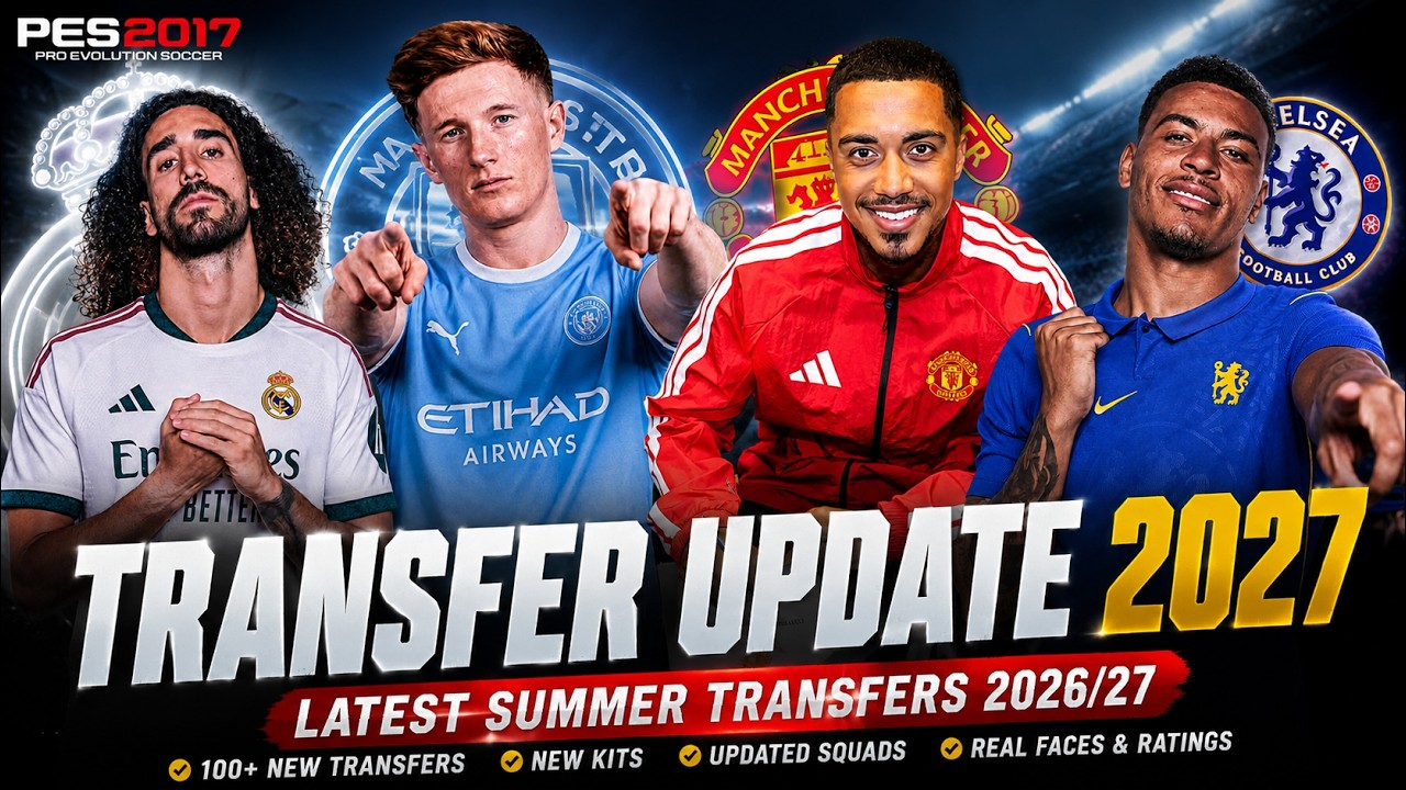 ОБНОВЛЕНИЕ ТРАНСФЕРОВ PES 2017 2027 | Свежие летние трансферы 2026/27