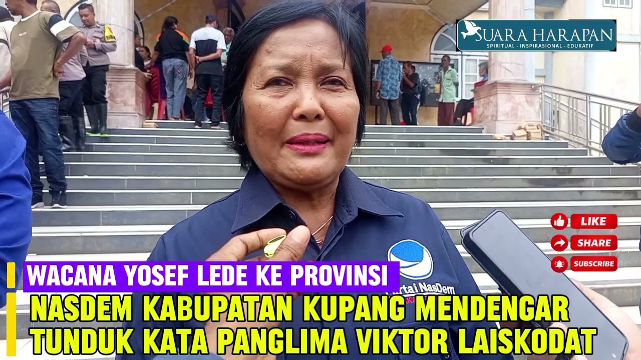 Wacana Yosef Lede ke Provinsi, NasDem Kabupaten Kupang Mendengar Kata Panglima, Viktor B. Laiskodat 