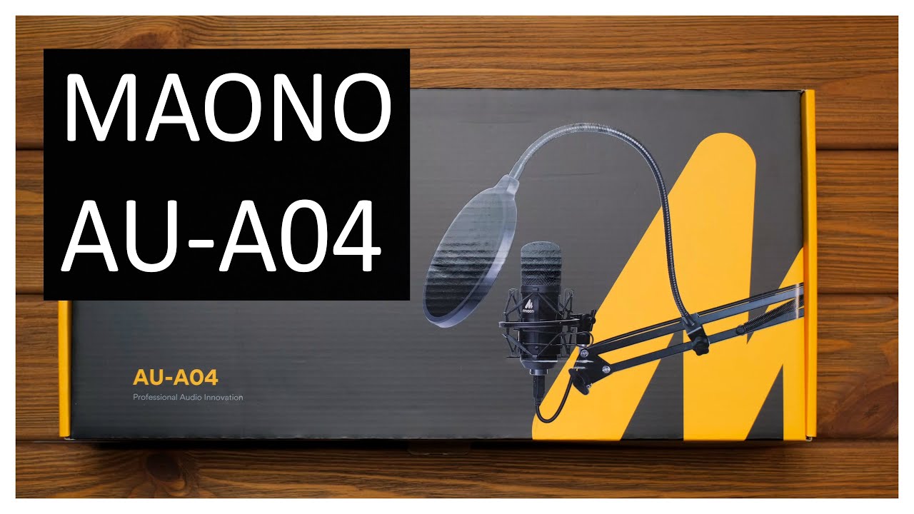 MAONO AU-A04 | ИДЕАЛЬНЫЙ СТАРТОВЫЙ НАБОР ЗВУКОЗАПИСИ