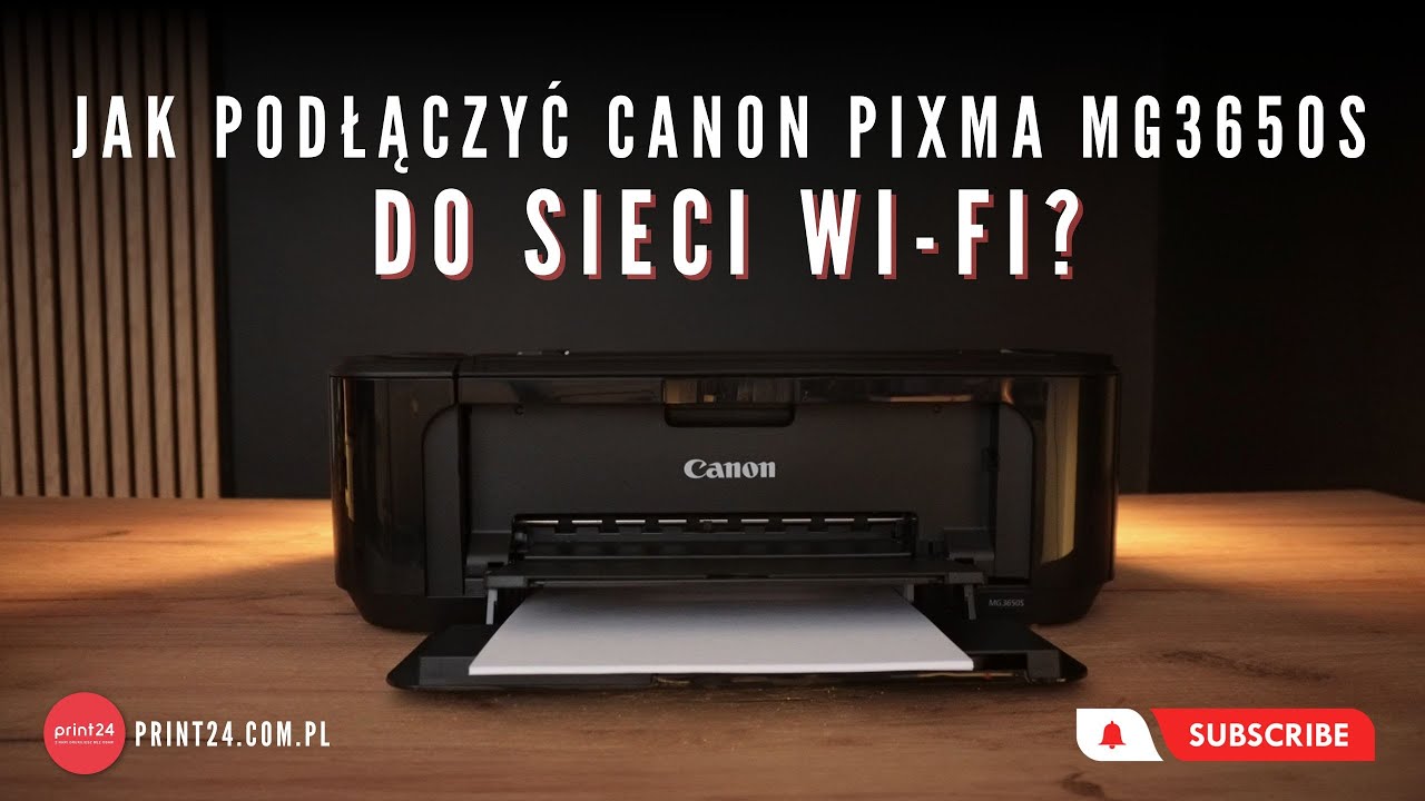 🖨️Drukarka Canon MG3650S - Konfiguracja i instalacja w sieci Wi-Fi