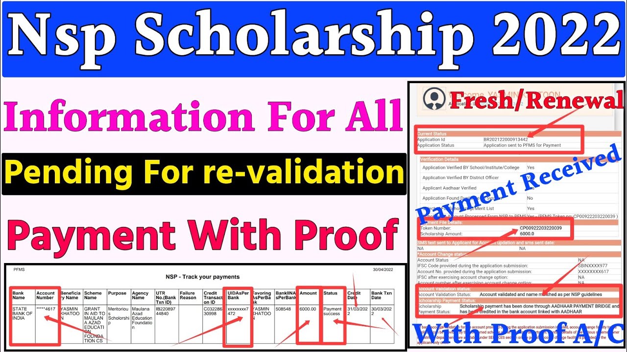 National scholarship portal 2021-22 | Nsp payment 2022 | Nsp new update today | Nsp scholarship 2022