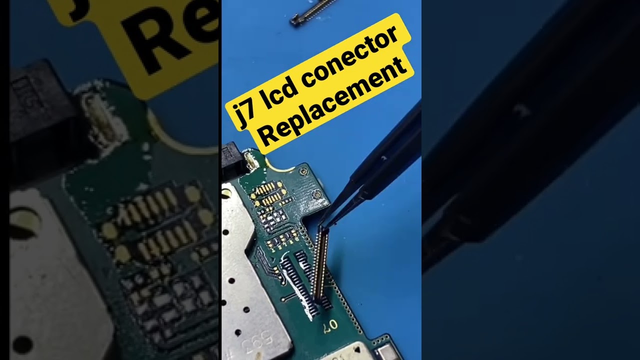 Samsung j7 lcd conector Replacement  in 1 minutes