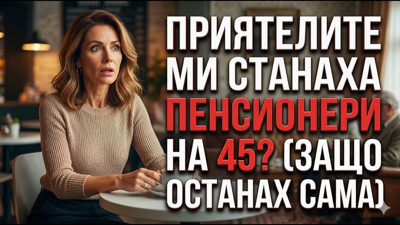 Приятелите ми станаха пенсионери на 45? (Защо останах сама)