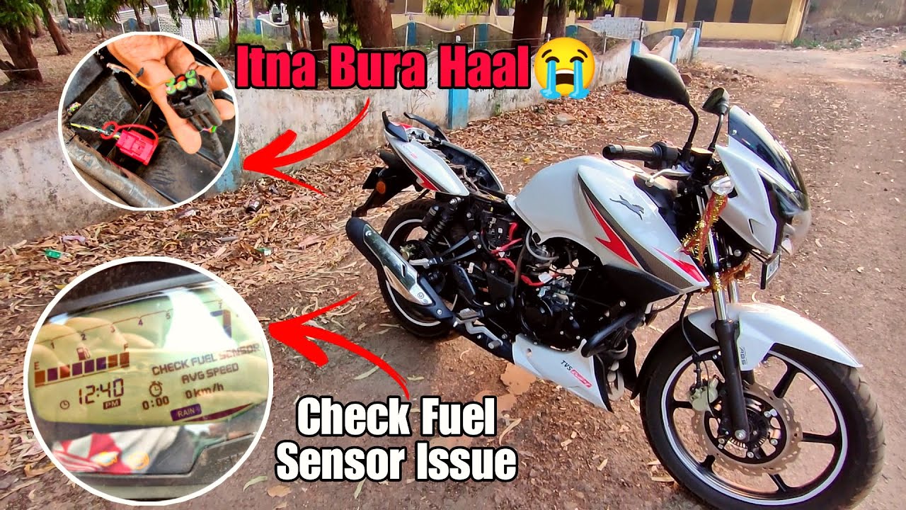 Check Fuel Sensor in Apache RTR 160,180,200 | Check Fuel Sensor Issue |Solved?