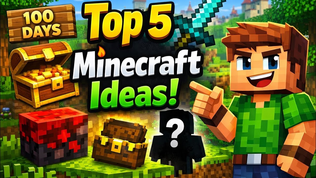 5 best content idea for Minecraft YouTube channel