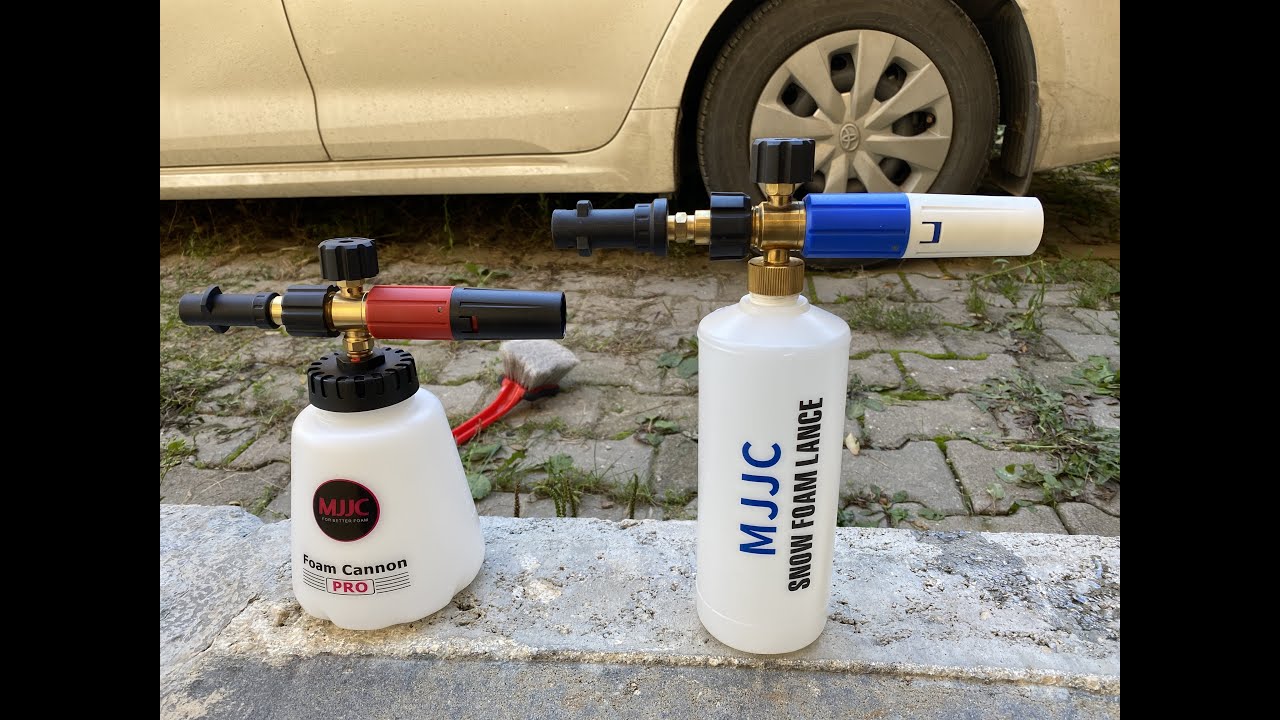 MJJC FOAM CANNON PRO + AUTOBRİTE MAGİFOAM