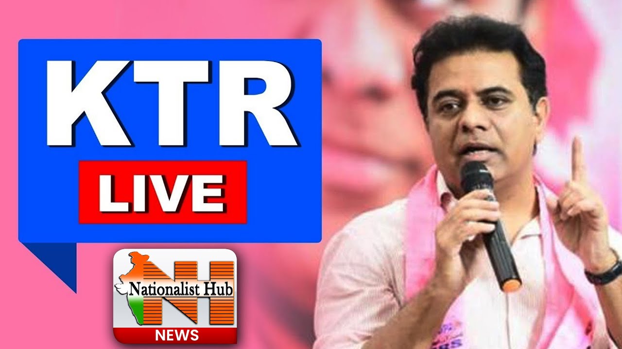LIVE: KTR Speech  At TRS Plenary Meeting LIVE 2022| Nationalist Hub News