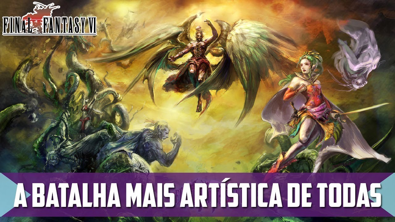 A batalha final mais artística de Final Fantasy - Kefka Palazzo e a Divína Comédia