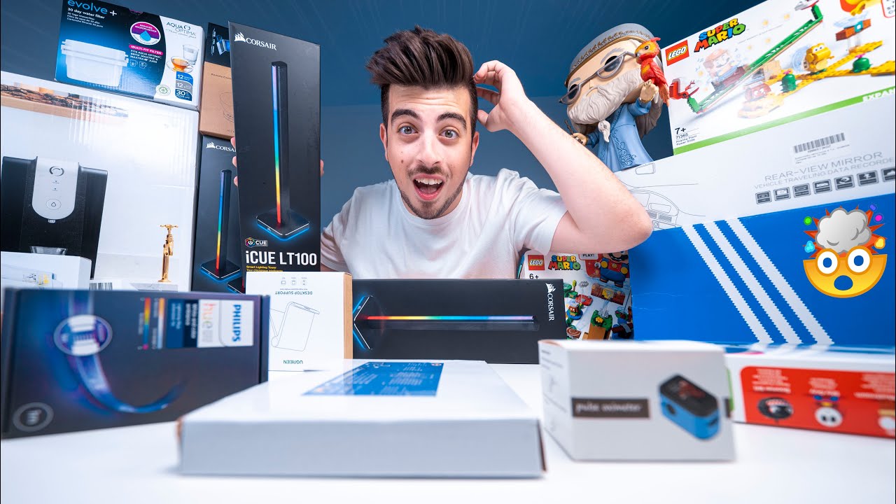 MEGA UNBOXING dos melhores GADGETS BARATOS 2020 !!