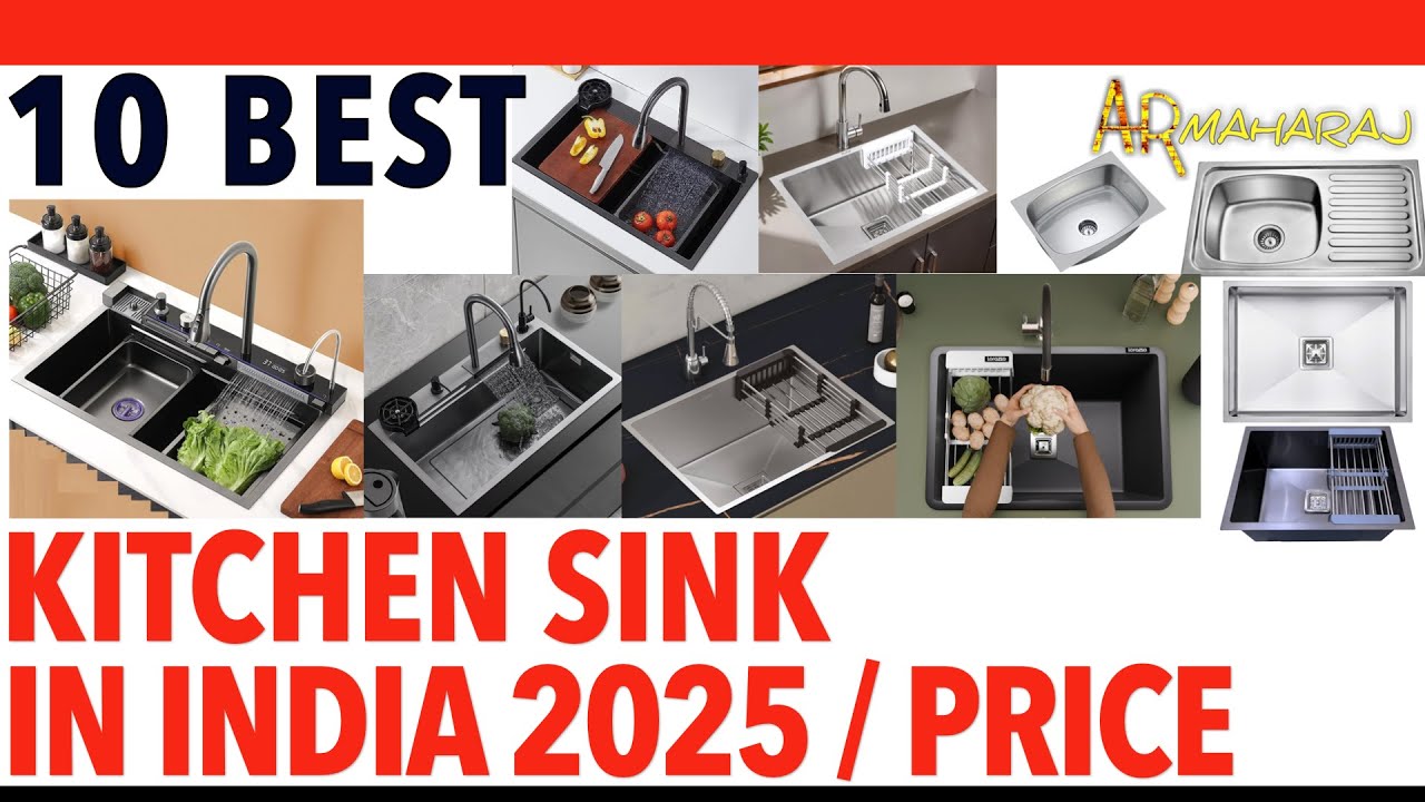 ✅ Top 10 Best Kitchen Sink iN India With 2025 Price | Best Stainless Steel Kitchen Sink Brands 🏆