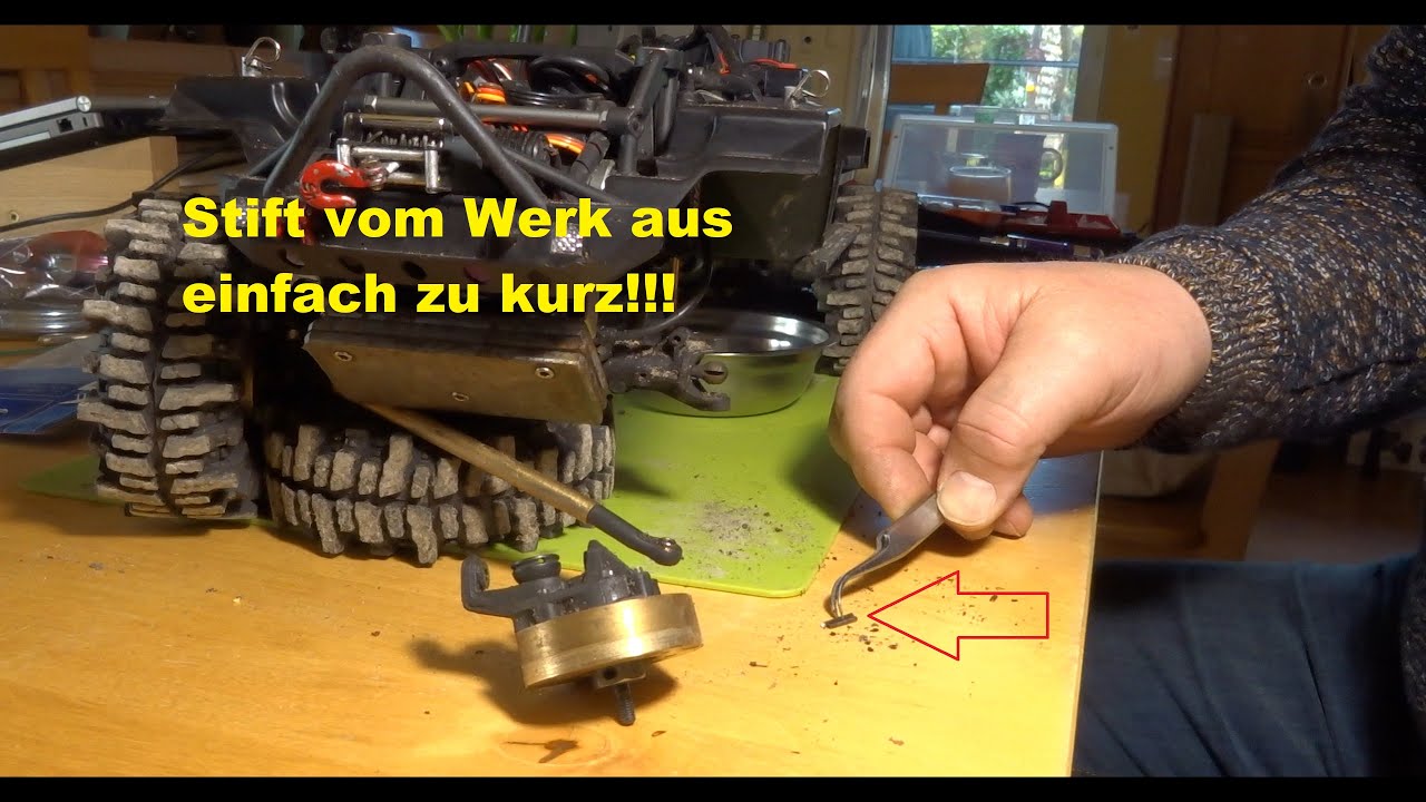 OWL Crawler Technik #2 Reparatur der vorderen Antriebsachse, # Absima Sherpa CR3.4