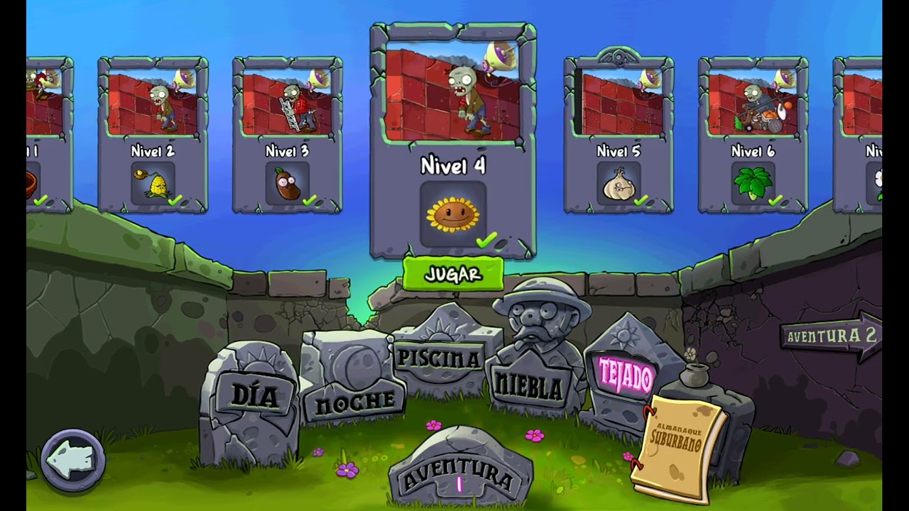 Platas vs zombi parte 4