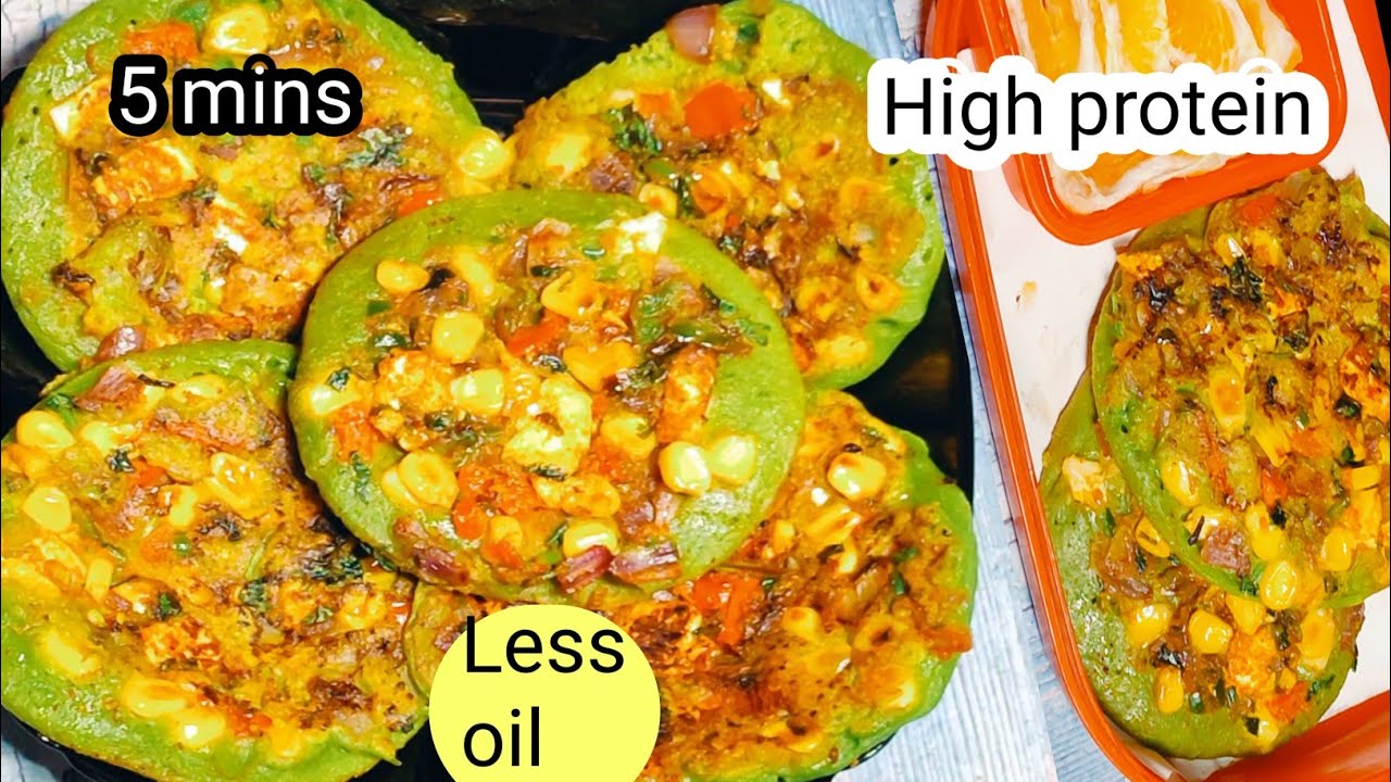 5 Minutes High Protein Tiffin Recipes | Healthy Breakfast Ideas | Kids Lunchbox Recipes | Nashta 