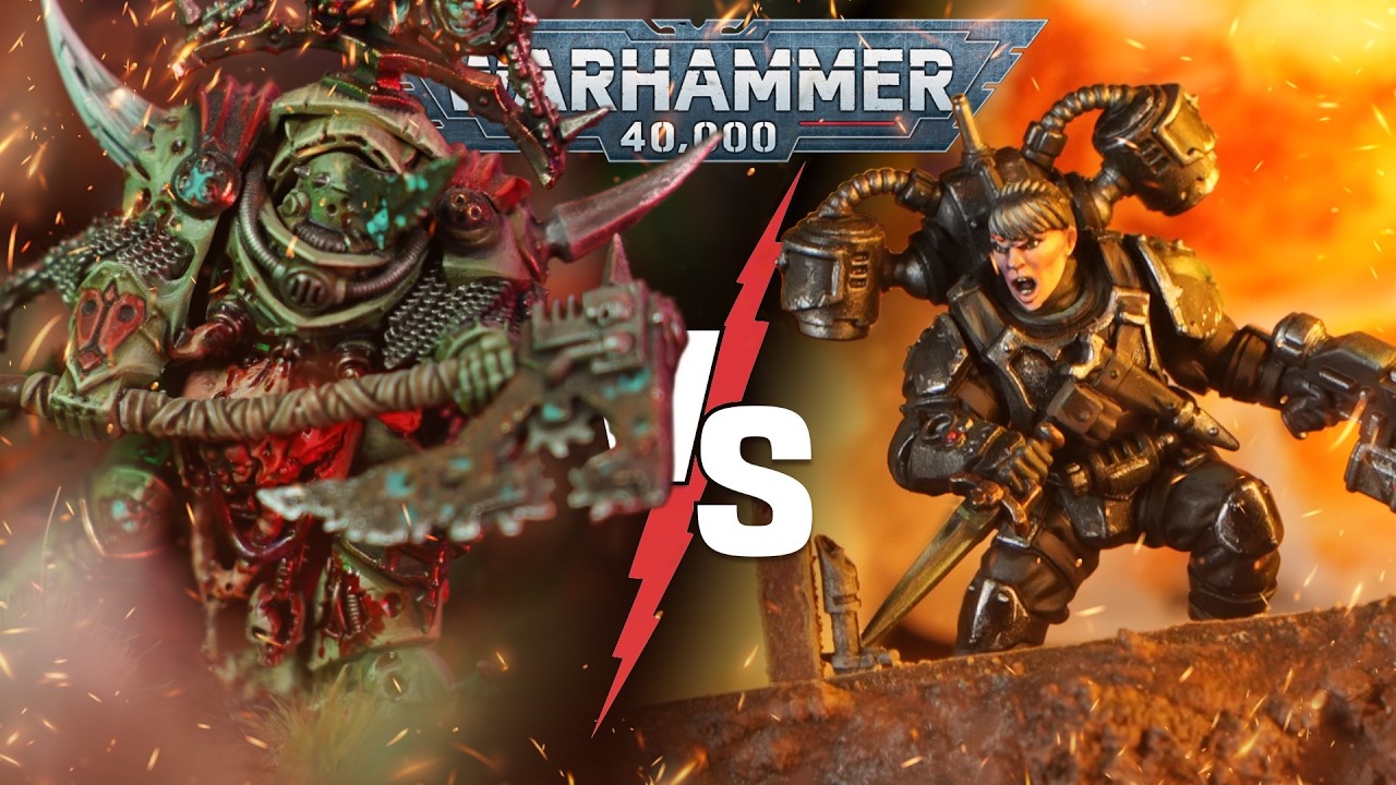 Death Guard vs Astra Militarum | Warhammer 40k Battle Report