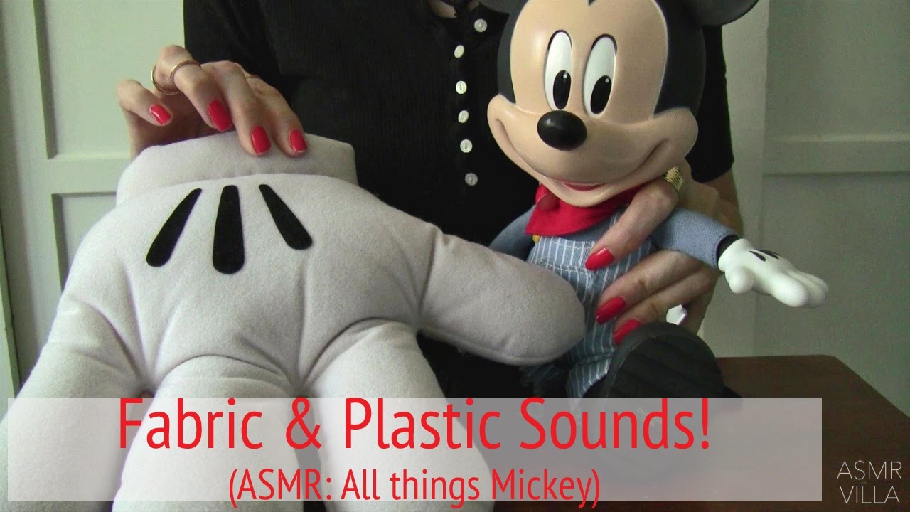 ASMR * Theme: All Things Mickey! * Tapping & Scratching  * Fast Tapping * No Talking * ASMRVilla