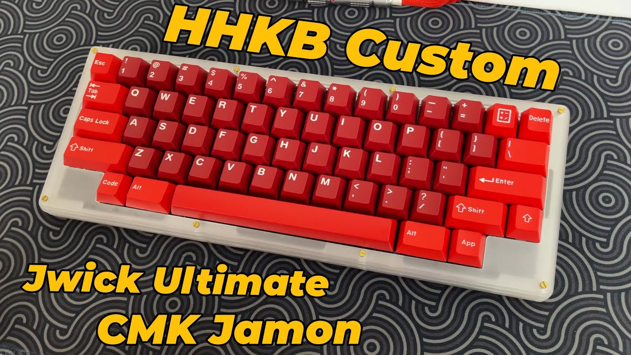 HHKB Custom: Chơi bàn phím cơ phải tự làm như vầy nó mới thú vị !!!