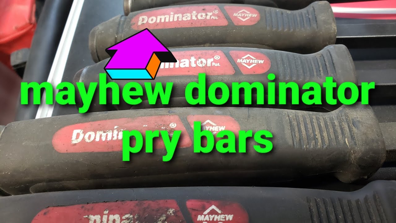 Mayhew dominator pry bar review