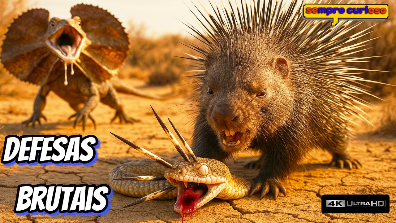 Sobreviventes da Extin&ccedil;&atilde;o: As 15 Defesas Mais BRUTAIS Do MUNDO Animal!