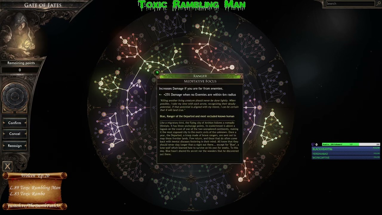 02 Wolcen Build: Toxic Rambling Man [Material Toxic Minions] - DMG was nerfed by 60%