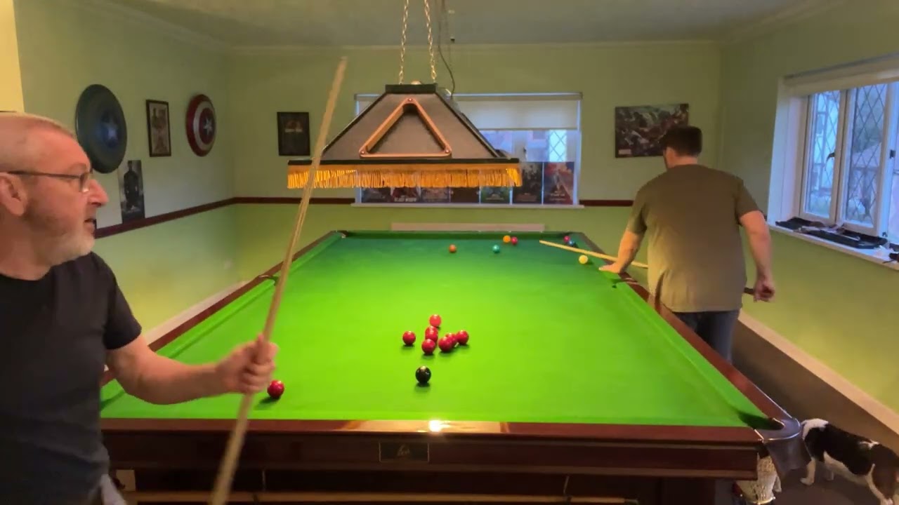 Our new snooker room ( clash of father and son 336 )