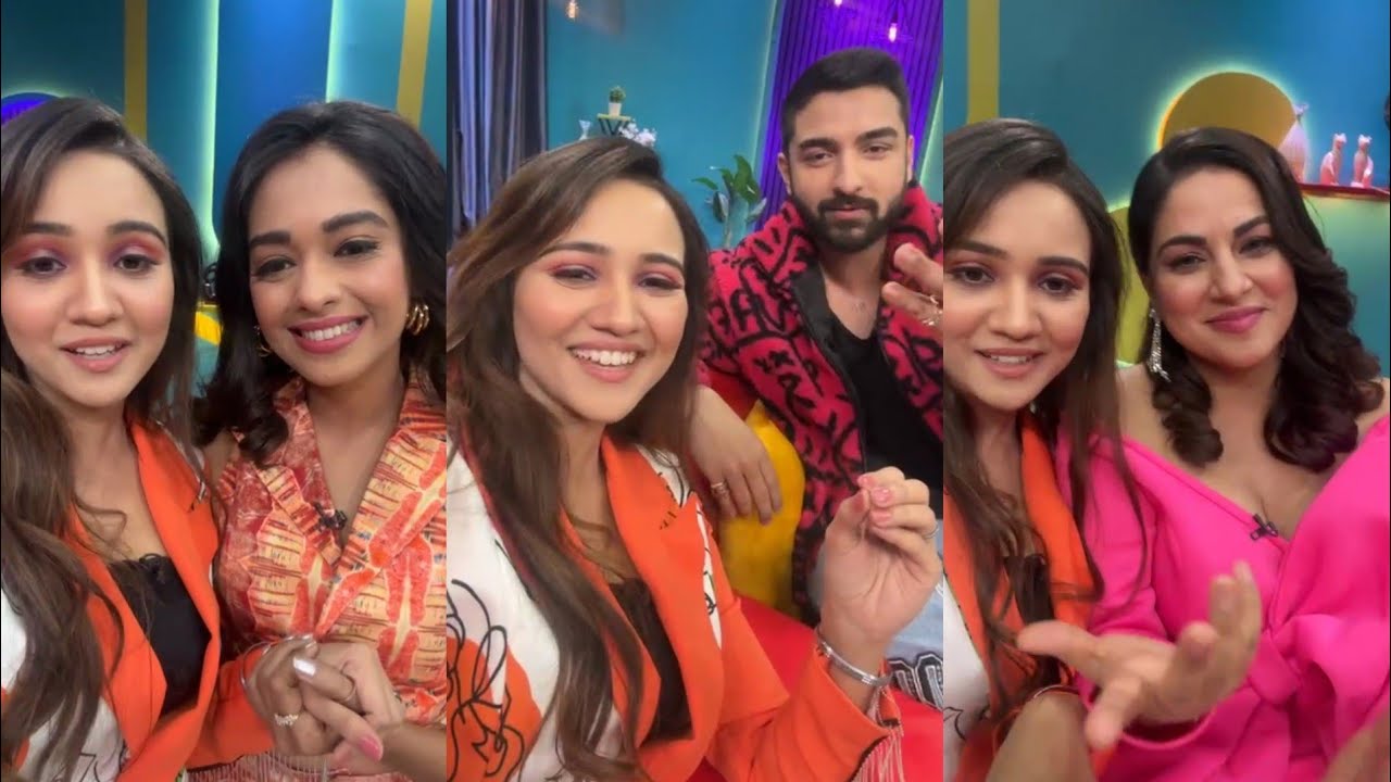 Ashi Singh Live With Friends AKA Serial Actors On Instagram