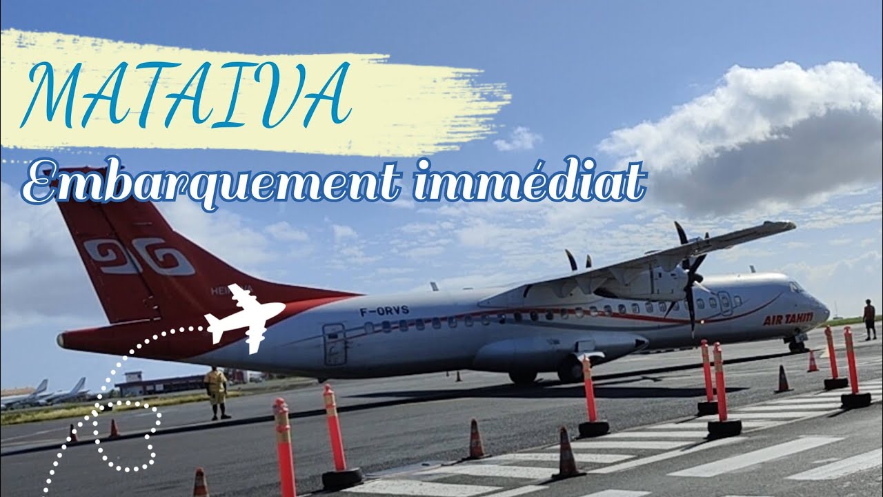 ✈️ Direction MATAIVA POLYNÉSIE FRANÇAISE #Vlog_episode1 Une destination de rêve 🌍