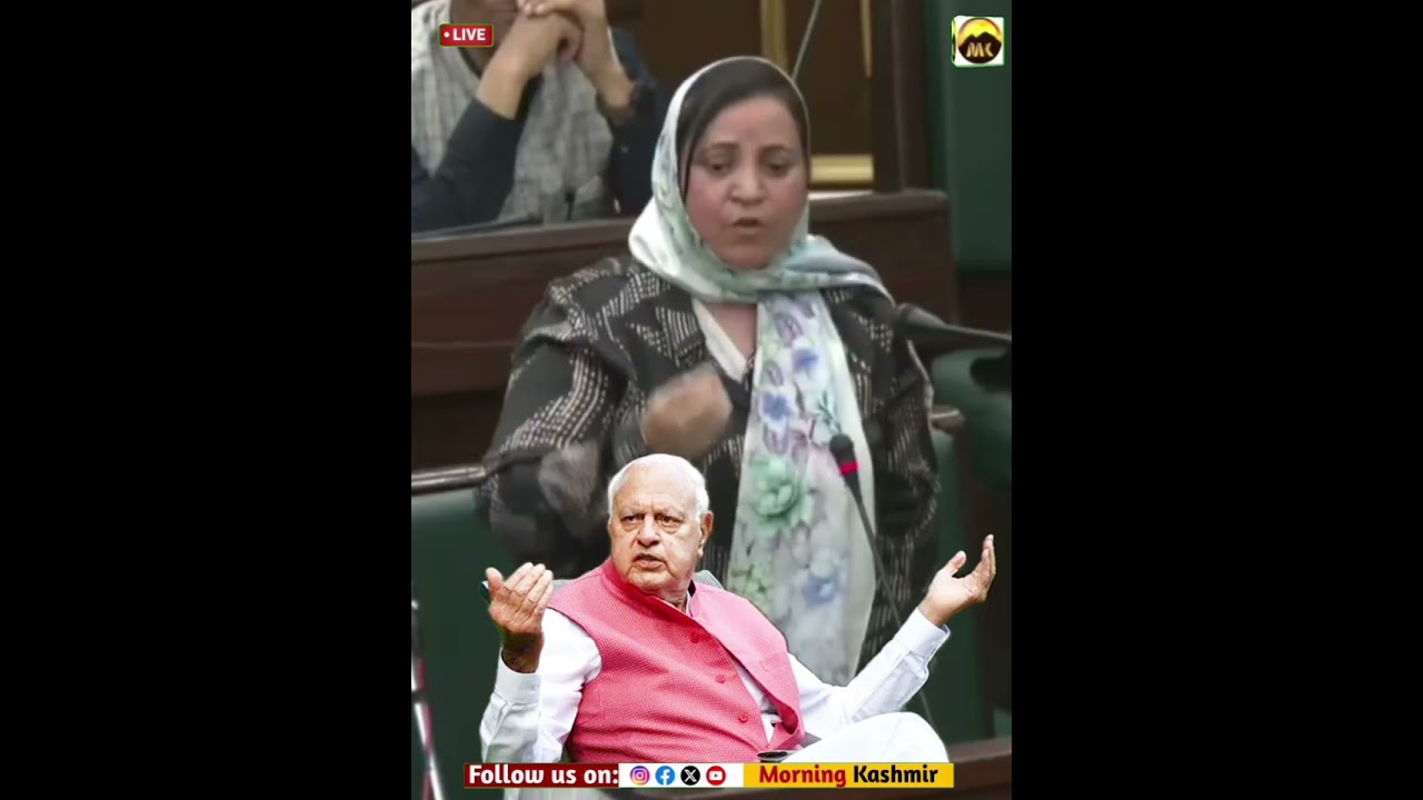 Health and Education Minister Sakina itoo About Dr Farooq At*tack