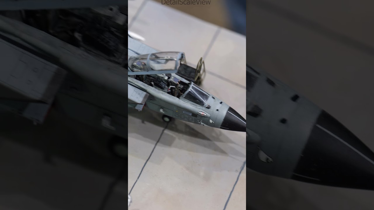 Tornado! #scalemodel #aircraftmodel #modelbuilder #modelaircraft #jetaircraft #detailscaleview