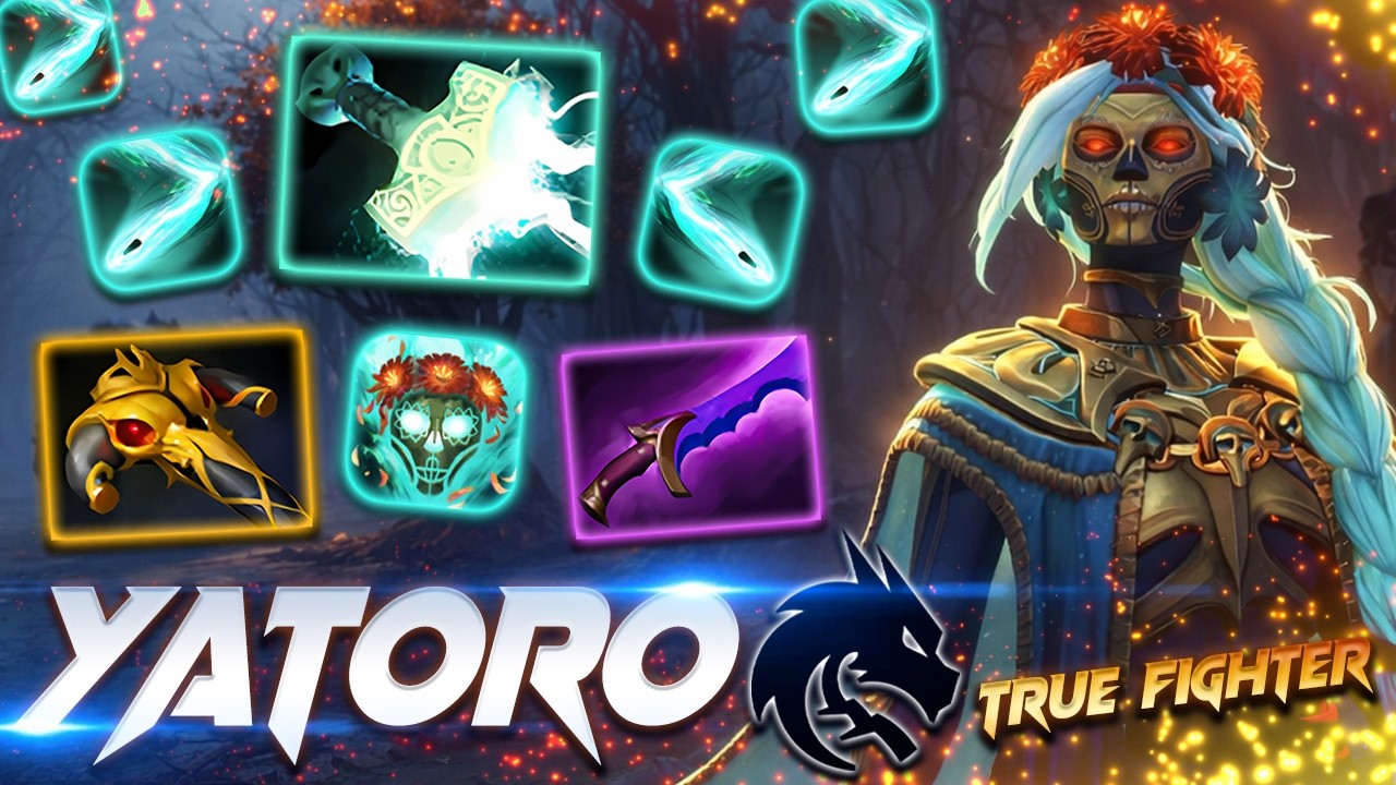 Yatoro Muerta Epic Damage - Dota 2 Pro Gameplay [Watch & Learn]