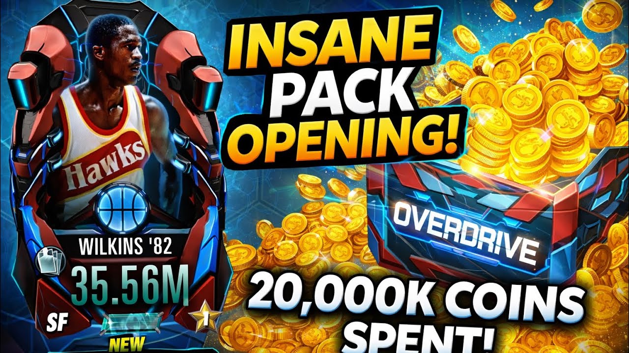 INSANE Overdrive pack opening&hellip; 20,000K coins gone did I pull anything crazy??