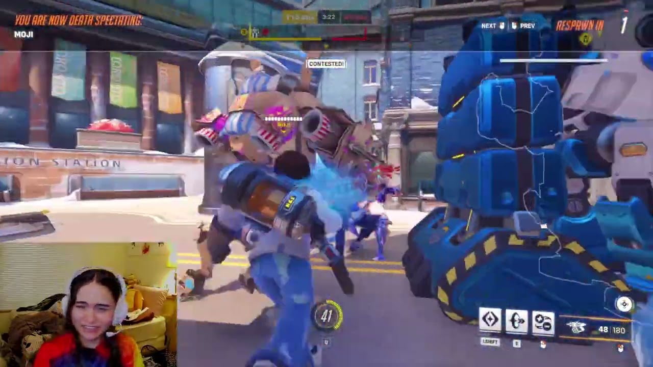 missing my shots for now but ghost hunting in a bit (Overwatch 2 + Phasmophobia + Game of life 2)