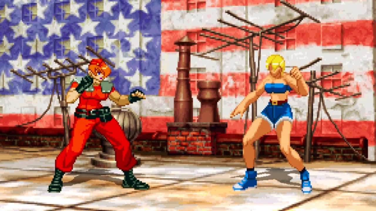 Alpha Doll vs Lucia | The Shadaloo Weapon Against the Metro City Cop