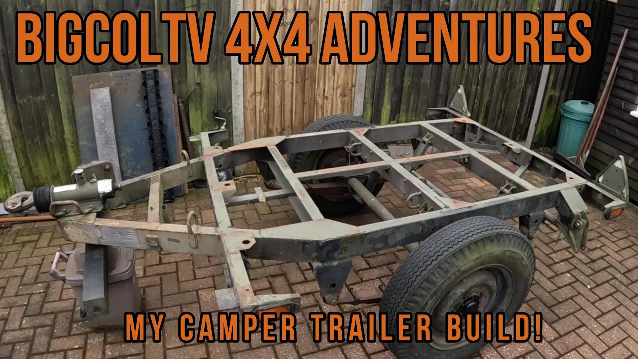 BIGCOLTV , Can I turn this old Sankey army trailer into an off road camper in just 20 days?