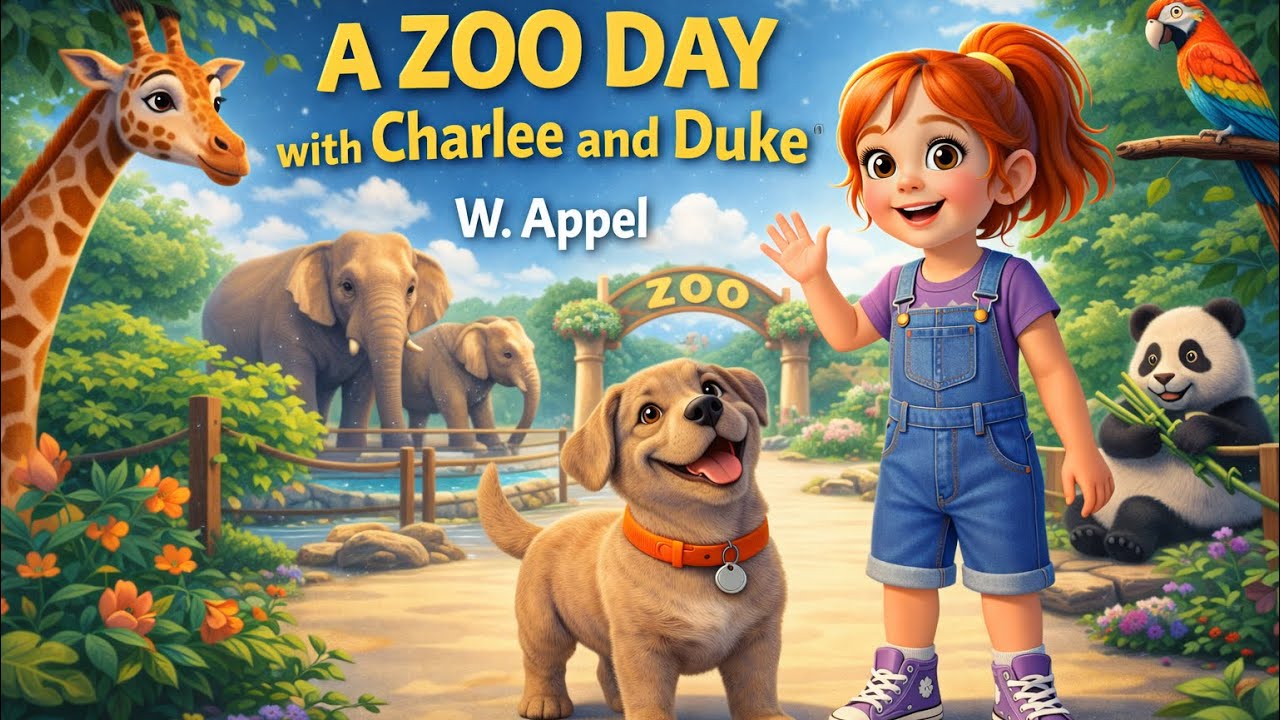 A Zoo Day With Charlee & Duke 🦁🦒🐘 | Fun Rhyming Kids Story | Read Aloud
