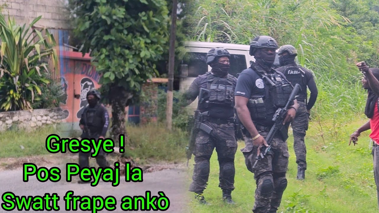Gresye ! Swatt Frape nan Pòs lan ankò Maten,  Nèg yo te tounen pou pi rèd, swatt File nan bouda yo