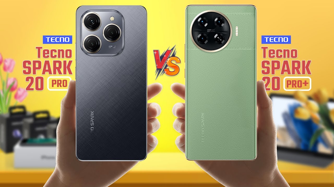 Tecno Spark 20 Pro Vs Tecno Spark 20 Pro Plus