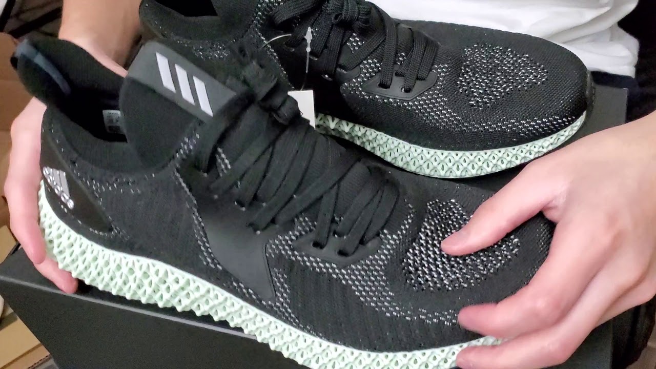 Adidas Alphaedge 4D Reflective Black Review! Boost vs 4D Technology! Is 4D Better Than Boost?