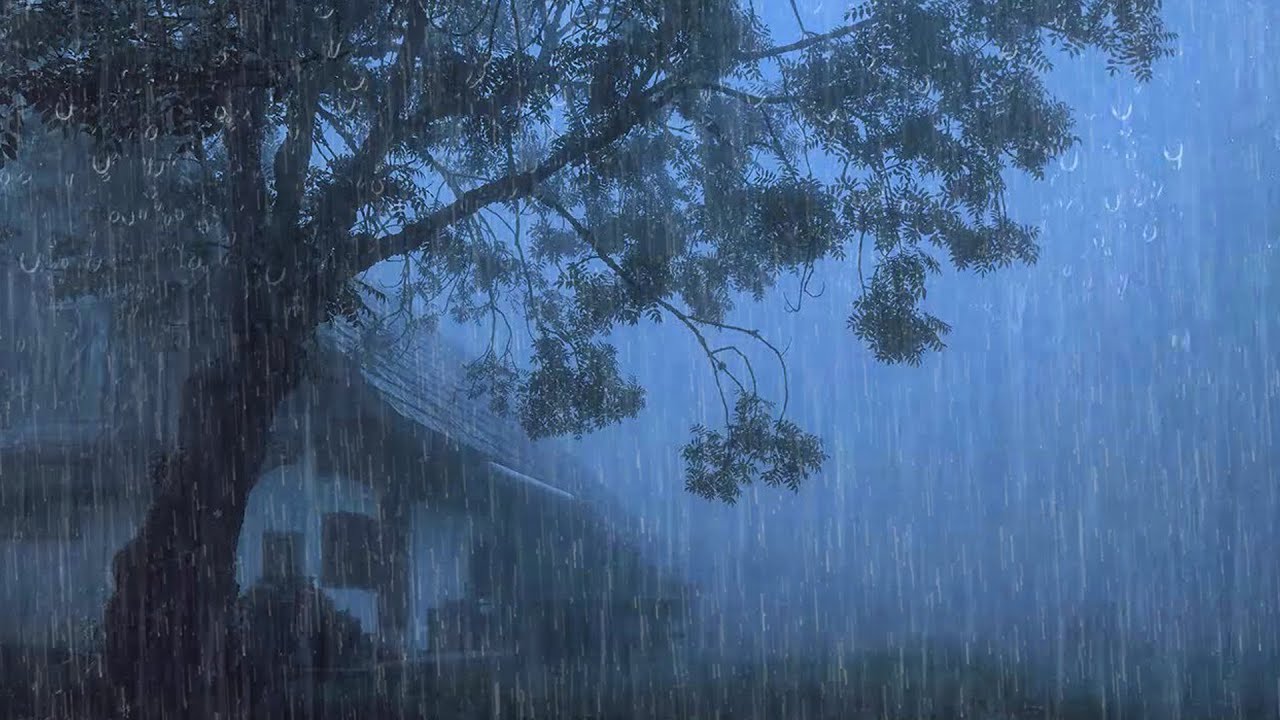 Sonido de Lluvia Fuerte y Perfecto para Dormir Profundamente - Lluvia Relajante para Dormir #57