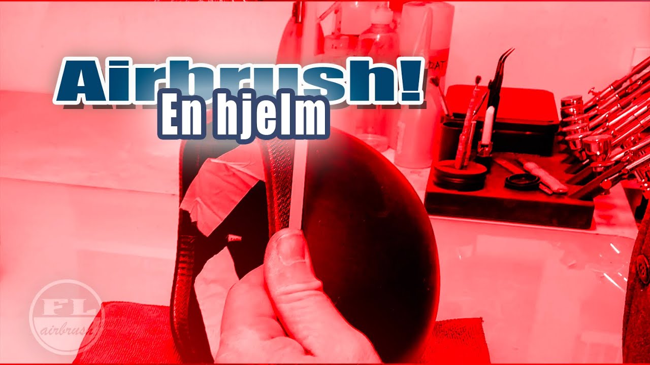 Hvordan man kan give en hjelm airbrush motiv