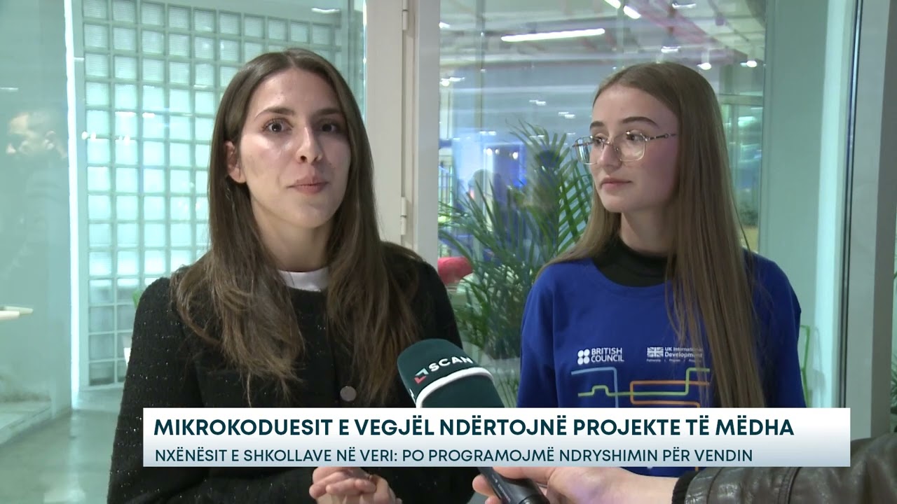 Mikrokoduesit e vegjël, ndërtojnë projekte të mëdha/Nxënësit e shkollave në veri: Po programojmë...