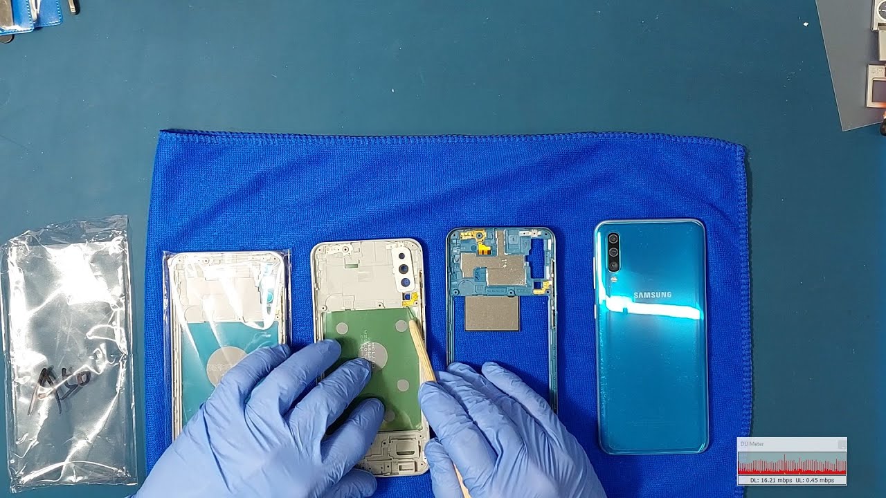 Samsung A50 Prepakivanje i pasovanje kucista telefona
