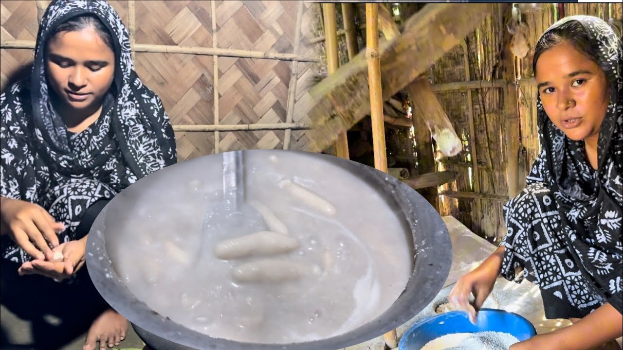 শীতের আগেই বানালাম নেত্রকোনার বিখ্যাত কলা পিঠা/চুসি পিঠা | Bengali cooking 