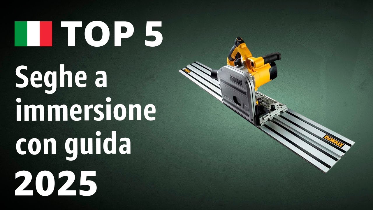 TOP&mdash;5  Le migliori seghe a immersione con guida del 2025