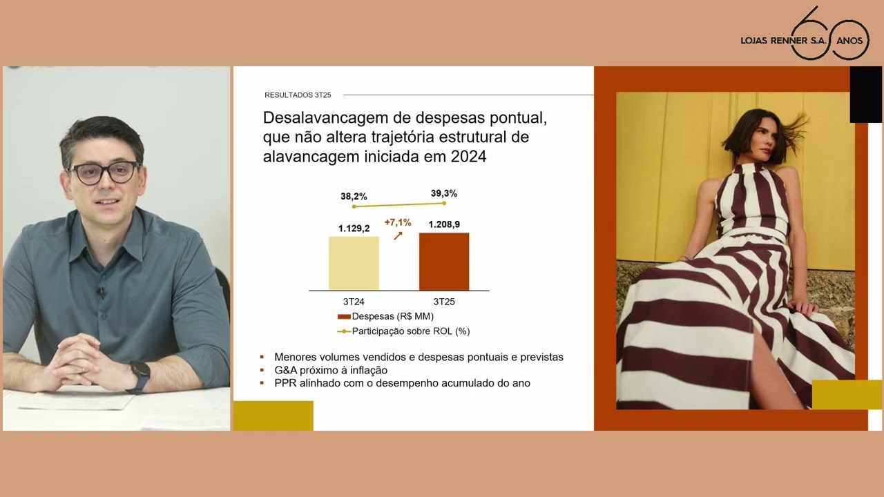 Lojas Renner S.A. - Videoconfer&ecirc;ncia de Resultados 3T25