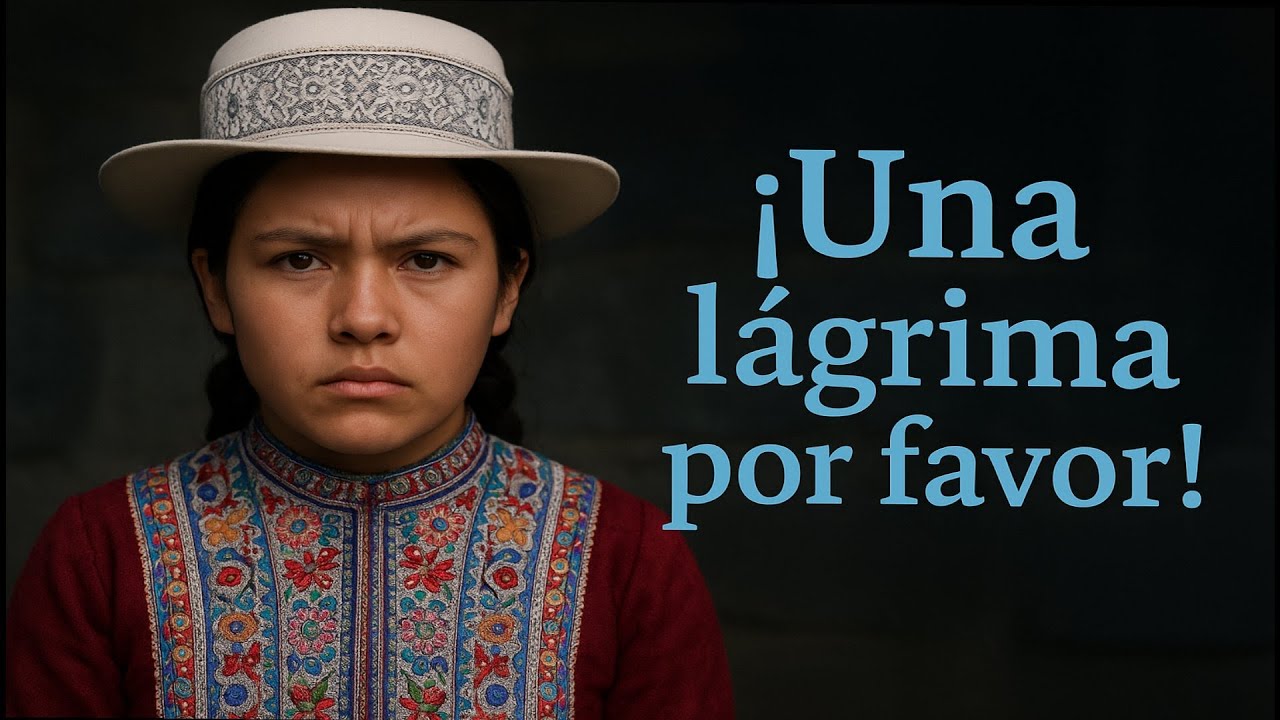 UNA LÁGRIMA POR FAVOR