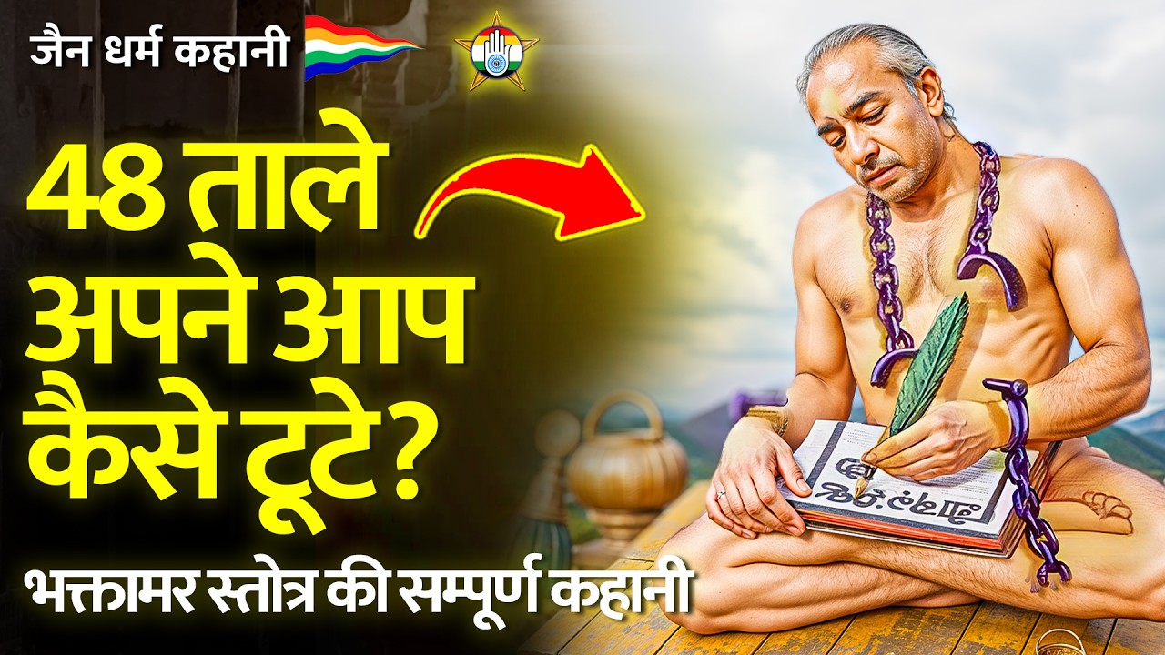 भक्तामर स्तोत्र की सम्पूर्ण कहानी - जैन कहानी | Jain Sansar