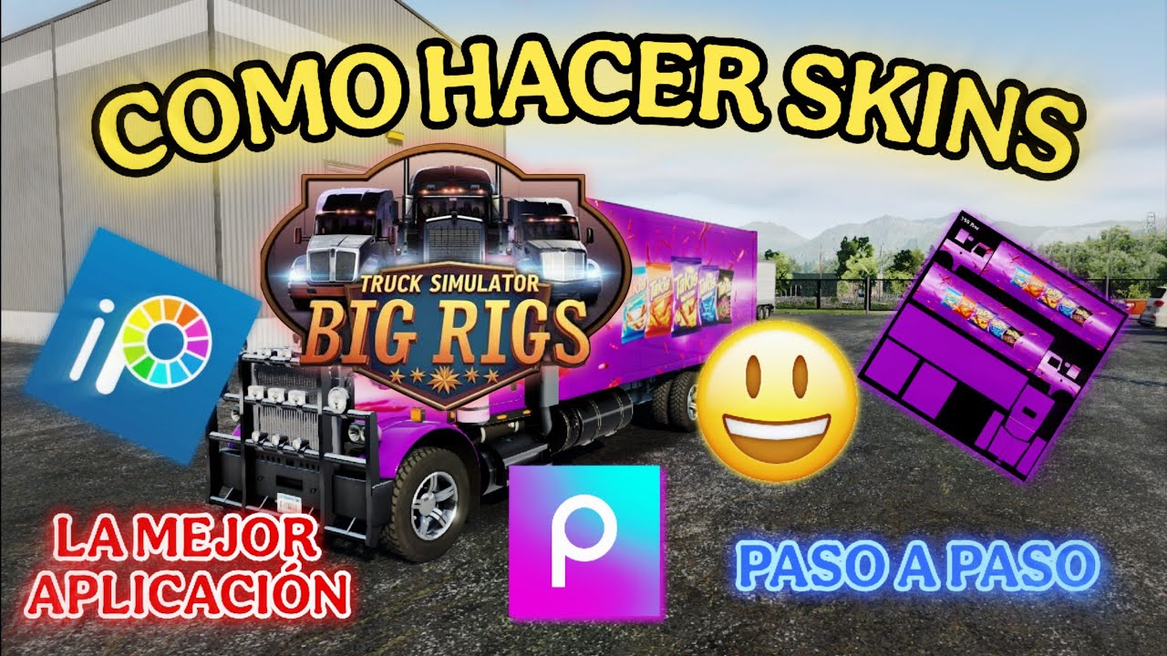 Cómo Hacer Skins Para Truck Simulator Big Rig😃🔥